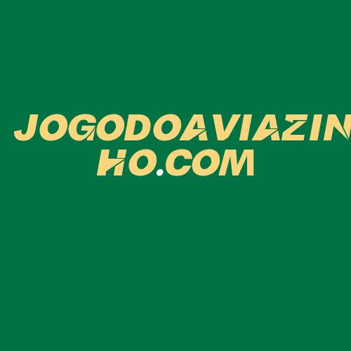 Logo da JOGODOAVIAZINHO